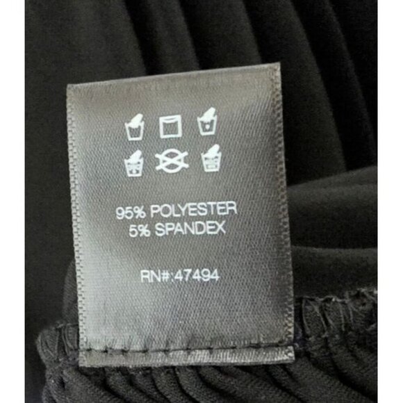 Norma Kamali Dress Sz L/40 Tara Midi Ruched Off Shoulder Black Elegant Cocktail - Picture 9 of 13